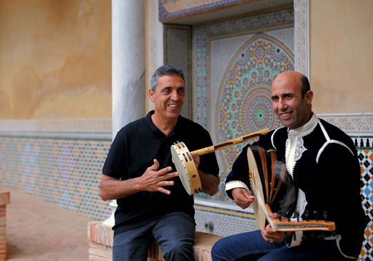 Pep Botifarra. Ahmed Touzani. Serenates 2019. Concierto. 06/07/2019. Pl. del Patriarca. 20.00h